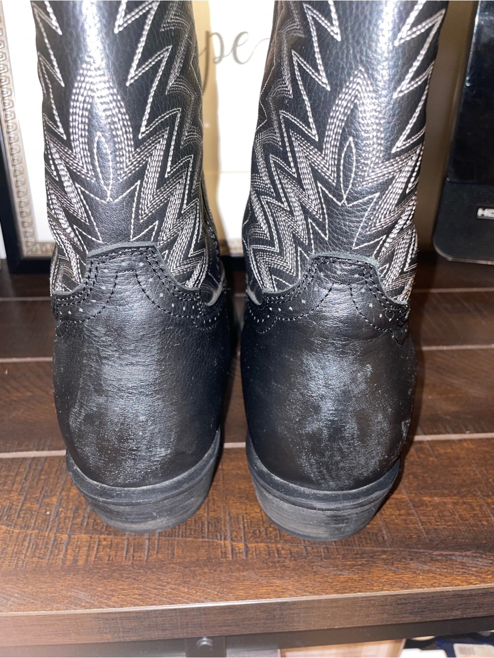Durango Rebel Frontier Leather Western Cowboy Boots Size 10.5 Wide - Picture 11 of 16